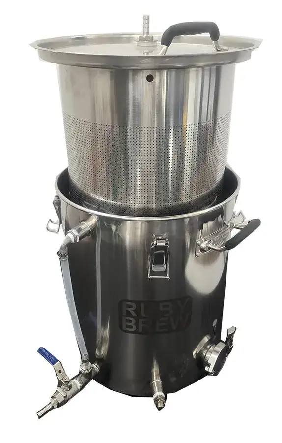 מערכת סיר בתוך סיר RUBYBREW סיר 40 ליטר
