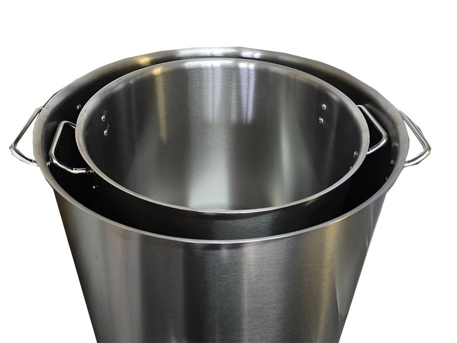 מערכת בישול באן מארי 100 ליטר, סיר פנימי 50 ליטר