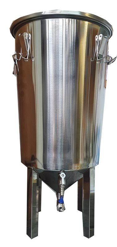 מיכל תסיסה קוני נירוסטה 50 ליטר