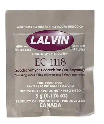 שמרי ללווין EC1118 סוג שמפניה כשר