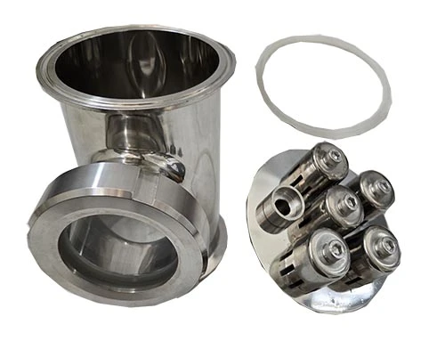 חלון צפיה 4 אינטש פלוס צלחת נירוסטה