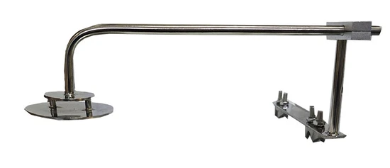 ספרג'ר צינור עם תושבת לסיר