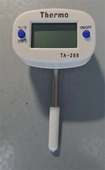 מדחום דיגיטלי מחט קצרה