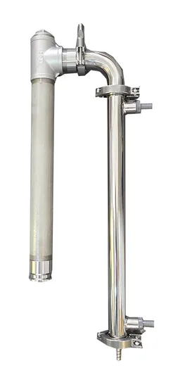 צוואר זיקוק 1.5 אינטש עם אפשרות להרכבת אביזר בראש העמוד