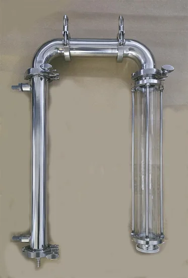 צוואר זיקוק לשמן אתרי עם עמודת זכוכית מחוסמת