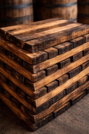 מקלות עץ אלון